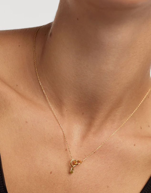 PDPAOLA - Green Lily Necklace