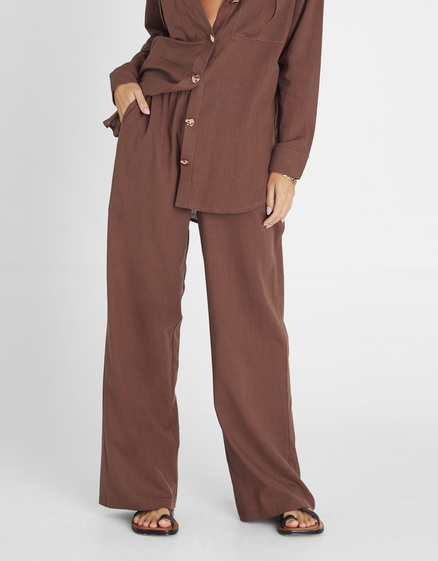 Heaven Australia - Garnet Relaxed Wide Leg Pant