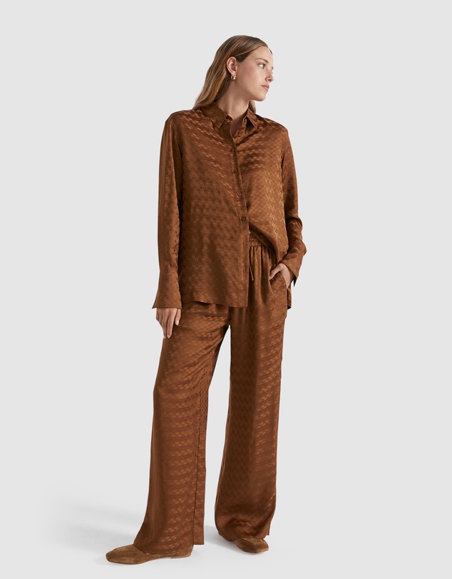 Seed Heritage - Jacquard Button Down Shirt