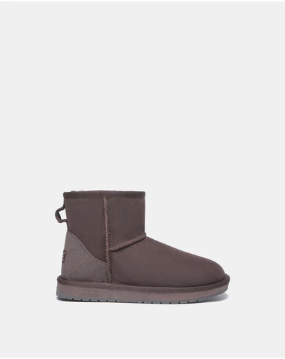 EVERAU - Australian Shepherd Ugg Mini Classic Sheepskin Upper UGG Boots