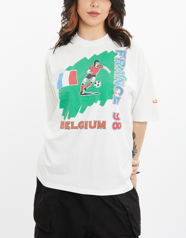 Vintage by The Real Deal - Pre Loved - 1998 France FIFA World Cup Tee