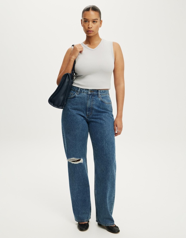Cotton On - Curvy 91 Straight Jeans