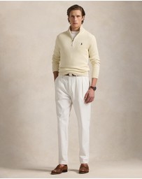 Polo Ralph Lauren - Cotton Quarter-Zip Sweater
