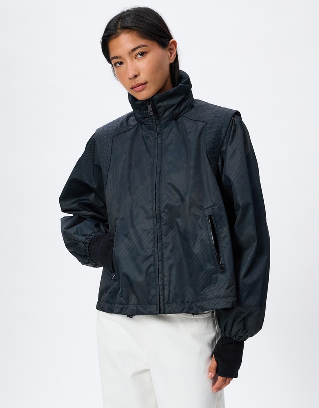 Perfect Moment - Scratch Houndstooth Blouson