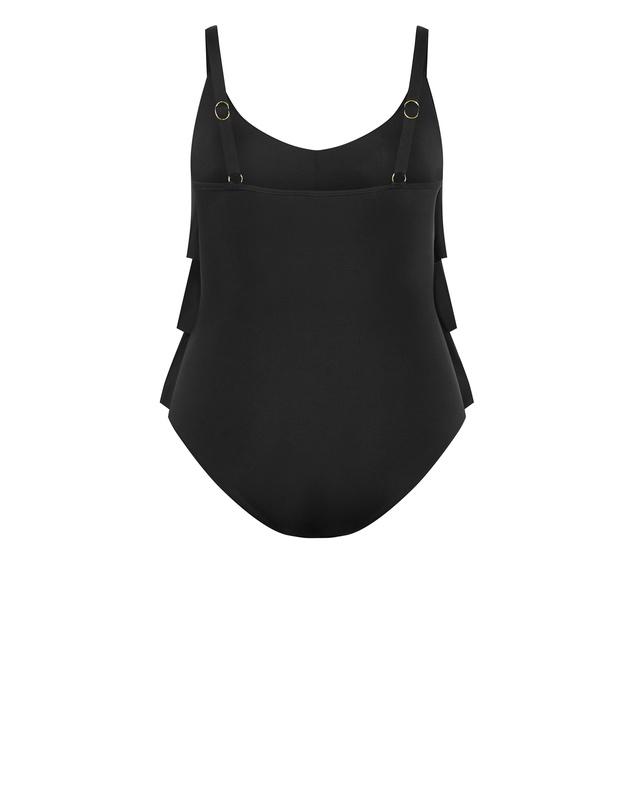City Chic - Azores Tiered 1 Piece