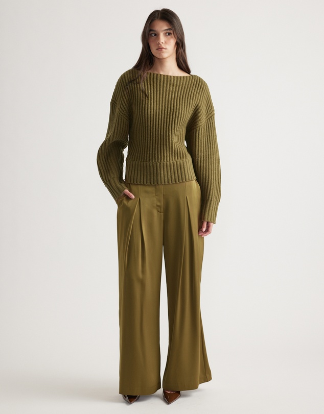 Decjuba - Rose Drop Shoulder Knit Jumper
