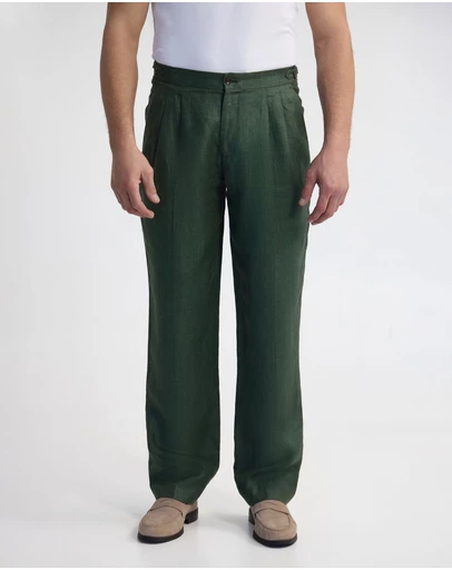Oxford - Christopher Linen Trousers