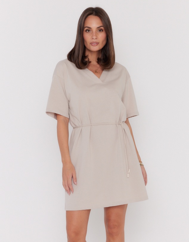 ALEXANDRA - Nix Mini Dress Stone