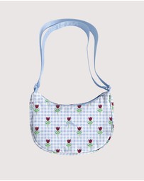 The Somewhere Co - Buy Myself Flowers Medium Crescent Bag