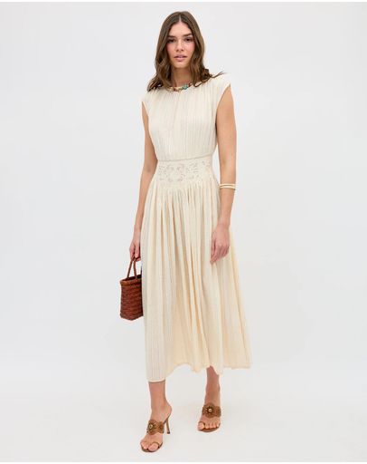 Sienna Lace Embroidery Cream