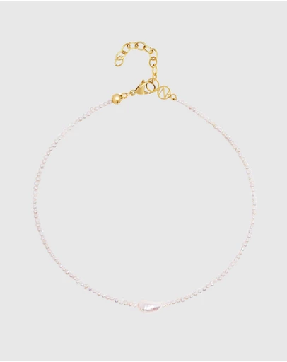 Nialaya Jewellery - Seed Pearl Choker