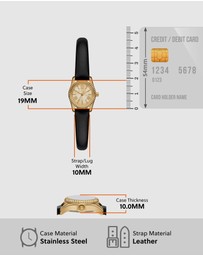 Michael Kors - Lexington Black Analogue Watch