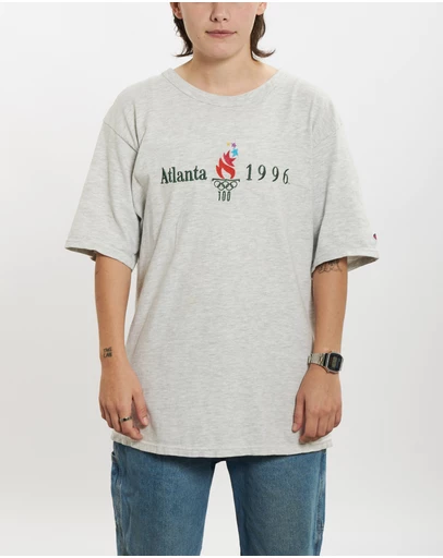 Vintage by The Real Deal - Pre Loved - 1996 Champion Atlanta Olympics Tee