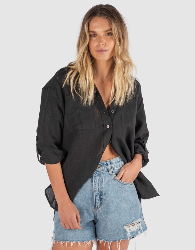 CAMIXA - Luna Oversize Linen Shirt