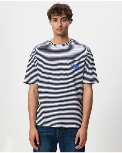 Scotch & Soda - Double Face Jersey Pocket T-Shirt