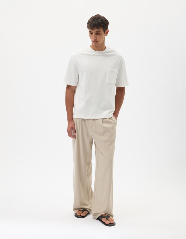 AERE - Relaxed Wide Leg Trousers