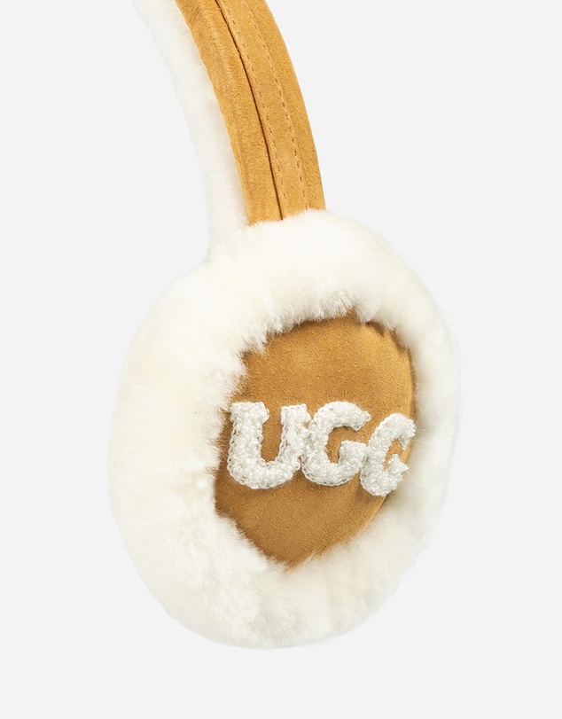 Ozwear Connection Uggs - Ugg Sheepskin With Logo Earmuff