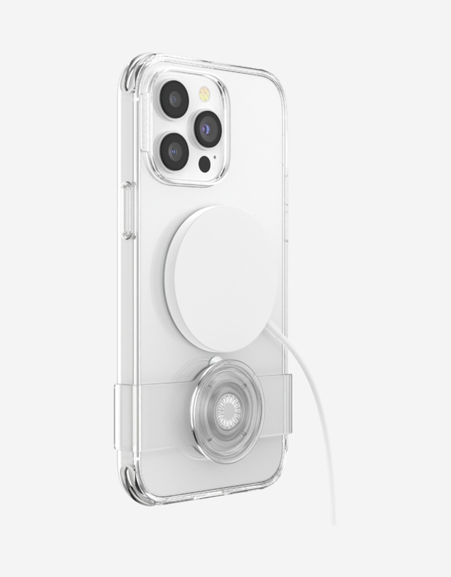 PopSockets - POPCASE MagSafe iPhone 14 Pro Max Protective Phone Case & Phone Grip Holder