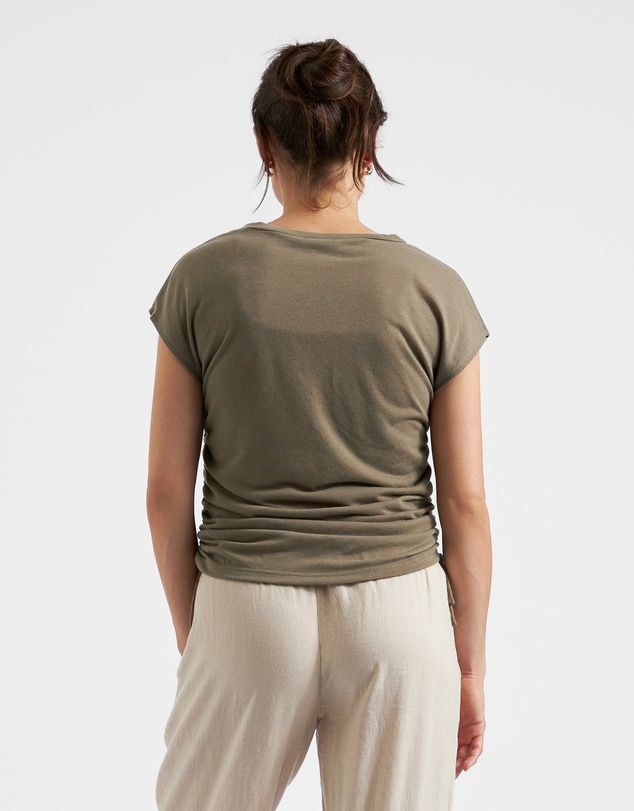 Ripe Maternity - Ziggy Ruched Tee