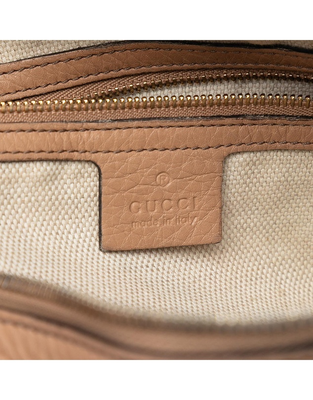 Pre-Loved by Azura Reborn - Pre-Loved Pebbled Leather Soho Chain Zip Shoulder Bag