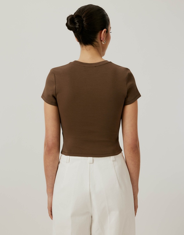 Calli - Double Face Jersey Tee