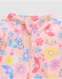 Purebaby - Printed Long Sleeve Rashie- Kids-Babies