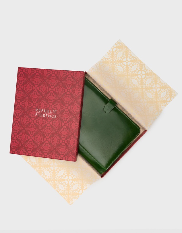 Republic of Florence - Imperial Green Leather Compendium