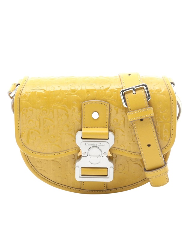 Pre-Loved by Azura Reborn - Pre-Loved Mini Oblique Patent Gallop Crossbody