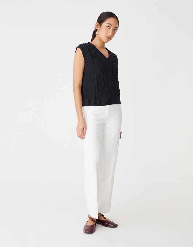 Forcast - Poppy Sleeveless Cable Knit
