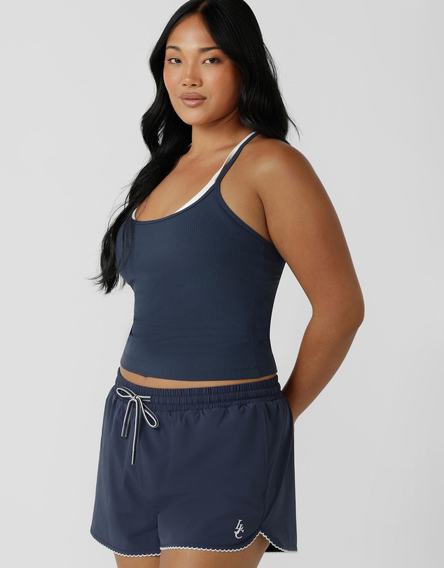 Lorna Jane - Layered Look Rib Bra Tank Combo