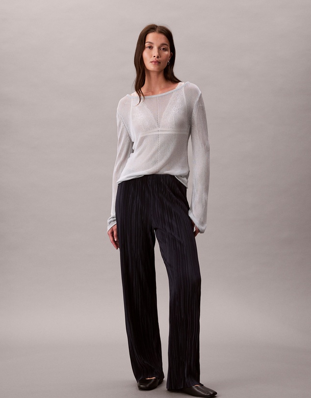 Calvin Klein - Plissé Pull-On Pants