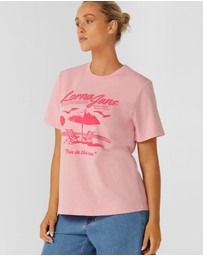 Lorna Jane - Beach Club Washed Relaxed T-Shirt