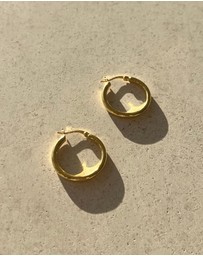 SAINT VALENTINE - Classic Hoops Medium - Gold