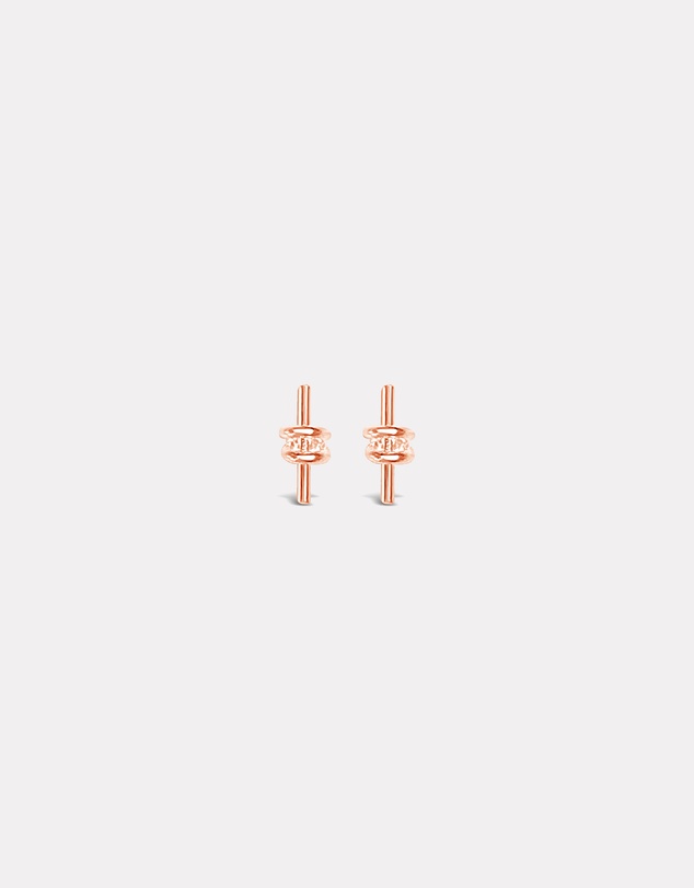 Ichu - Knotted Bar Earrings