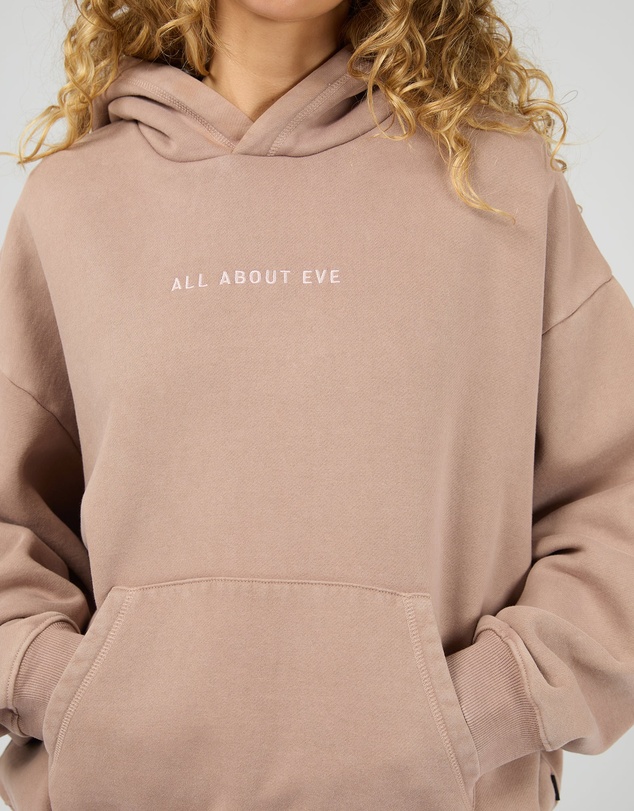 All About Eve - Aae Washed Box Hoodie Fawn