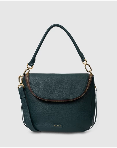 SABEN - Frankie Shoulder Bag Hunter Green