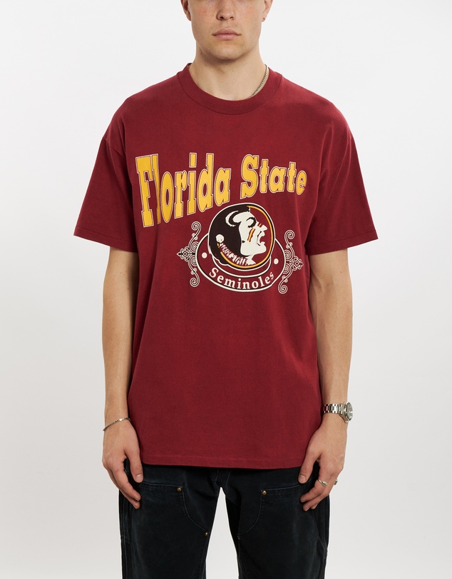 Vintage by The Real Deal - Pre Loved - 90s NCAA Florida State Seminoles Tee