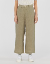 Amelius - Virtuous Check Cropped Pant