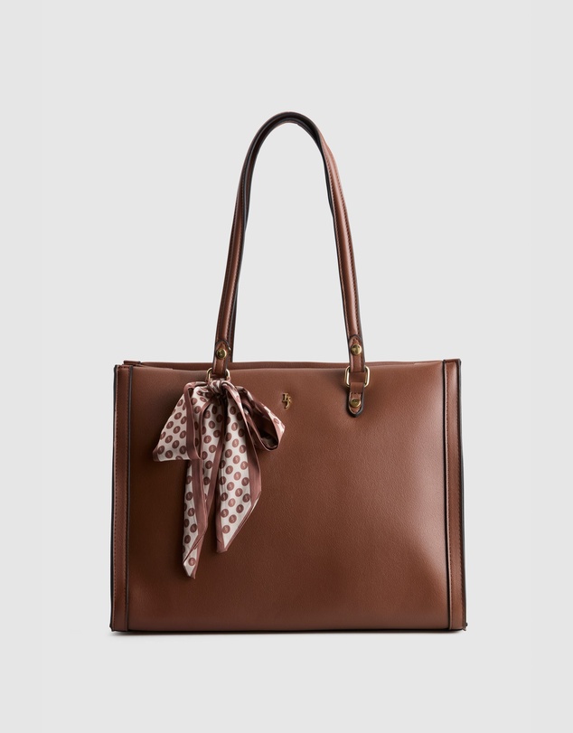 Laura Jones - Scarf Work Tote Bag