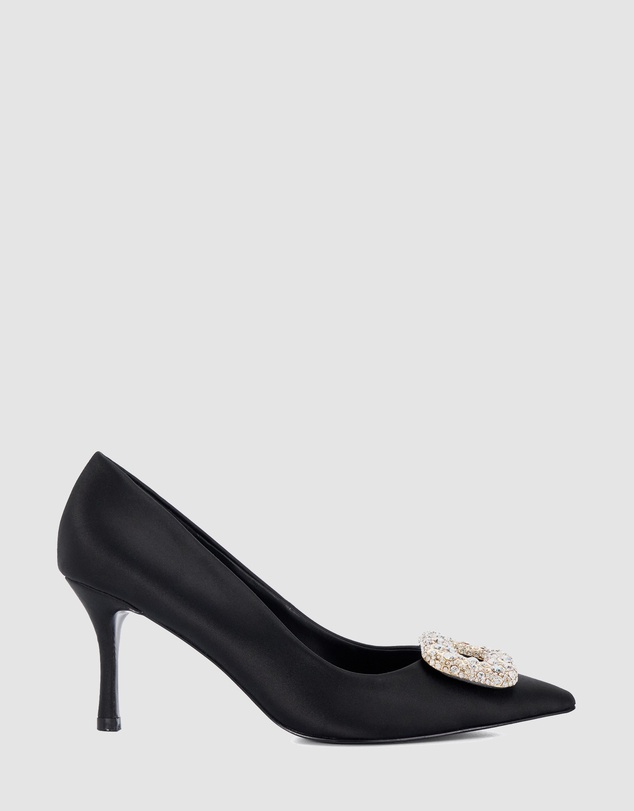 Dune London - Aquamarine - Black