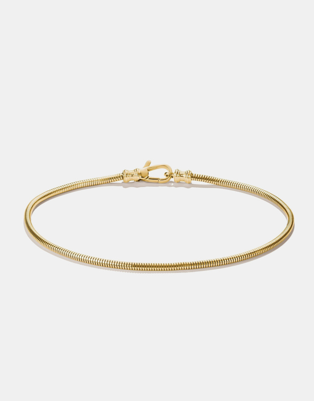 THOMAS SABO - Gold-Tone Stainless Steel Snake Chain Bracelet 2mm