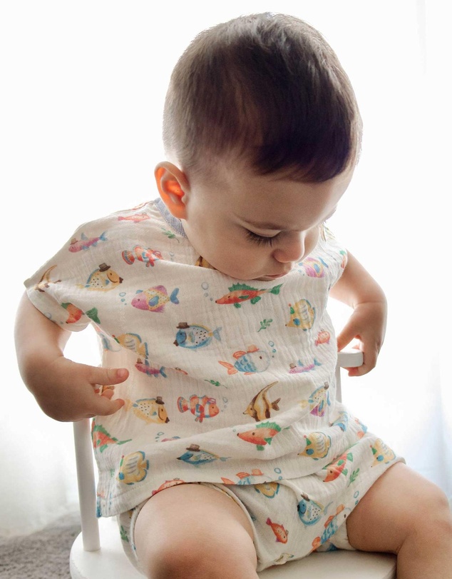 Purebaby - Fancy Fish Set -Kids-Babies