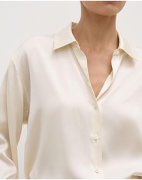 Assembly Label - Pippa Silk Long Sleeve Shirt
