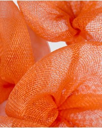 Max Alexander - Large Lilly Orange Flower Fascinator