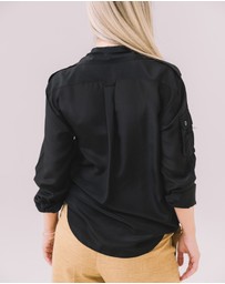 Youmsara - The Safira Silk Blouse