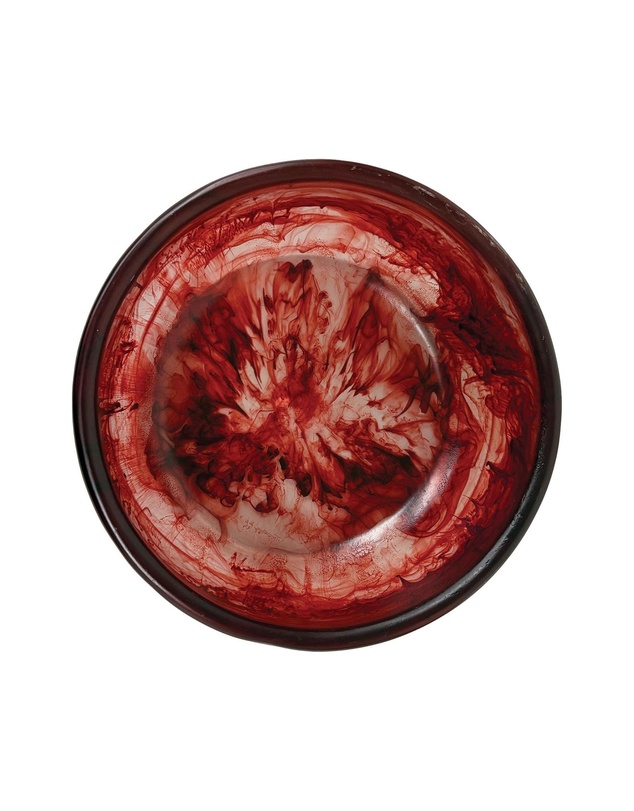 Urban Attitude - Urban Attitude INDI Medium Bowl Height 12cm, Width 26cm, Length 26cm - Berry Red