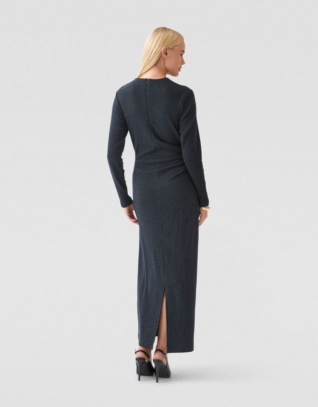 Oxford - Hartley Pinstripe Knit Dress