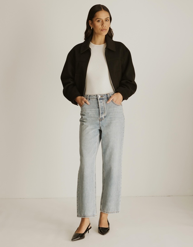 Atmos&Here - Milla Straight Leg Jeans