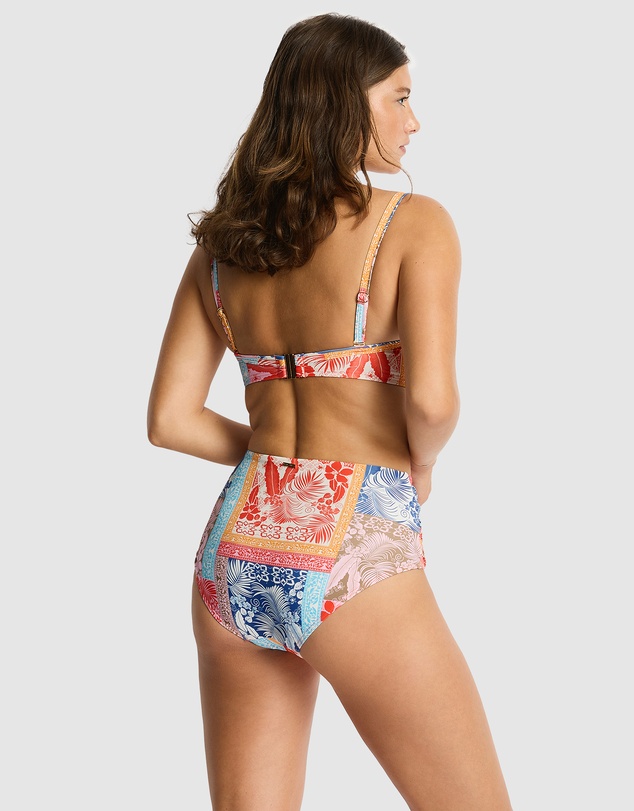 Sea Level Australia - Coco Island Cross Front Moulded Underwire Bra