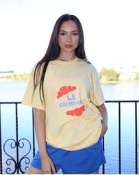 Vacancy Co - Le Croissant Tee